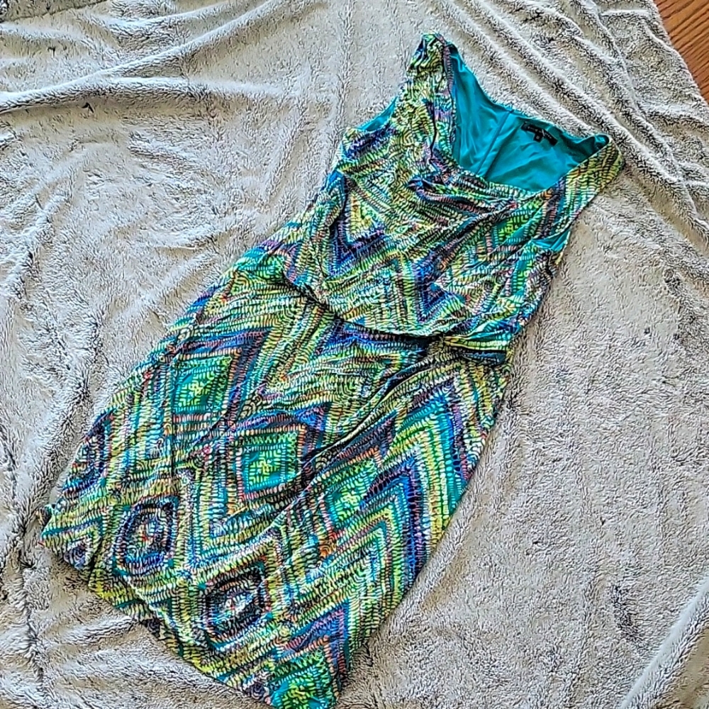 David Meister Size 12 Women's Summer Dress, Rare Vintage, Like New!